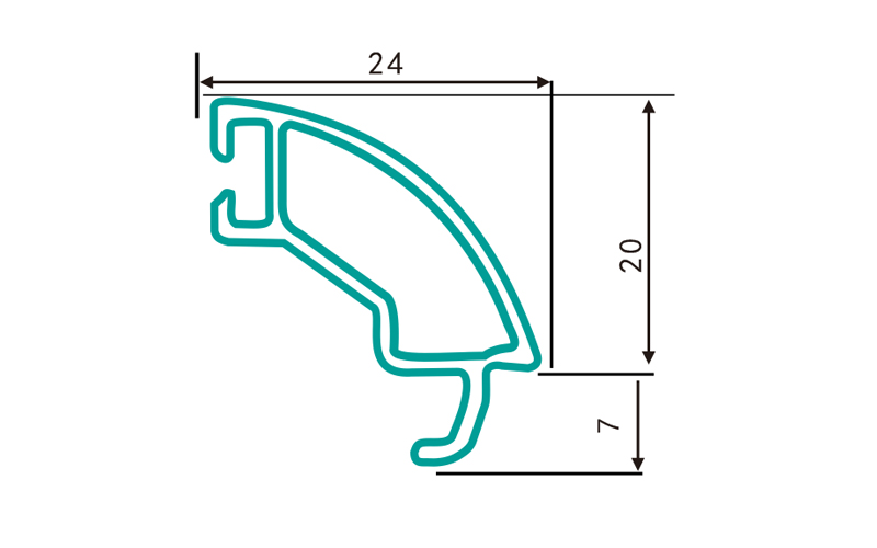 OPC70SY2-PVC profiles for doors and windows