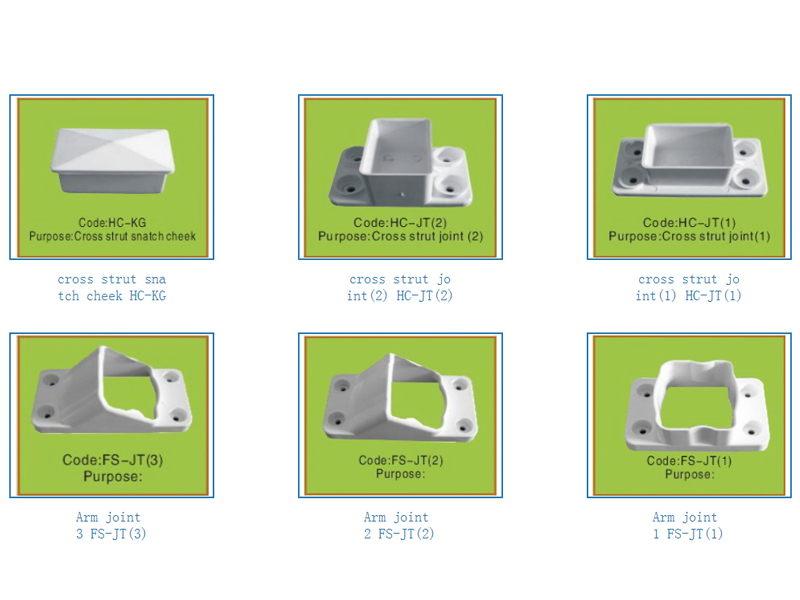 Injections-PVC Fence Profiles and accessories