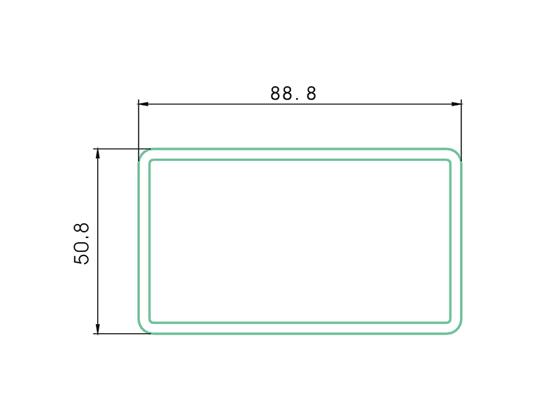 rail LAF-008-PVC Fence Profiles and accessories