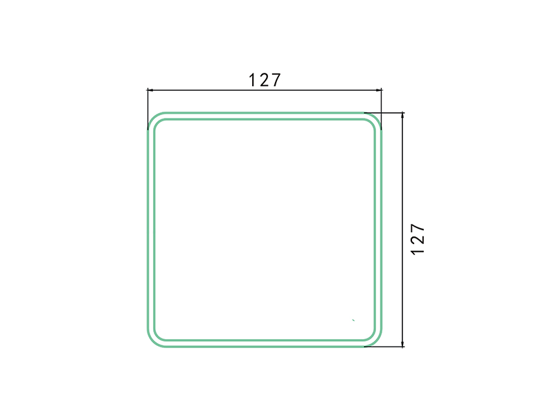 post LAF-011-PVC Fence Profiles and accessories