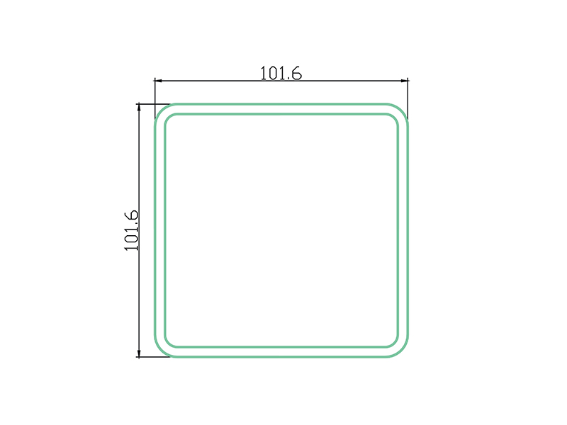 post LAF-012-PVC Fence Profiles and accessories