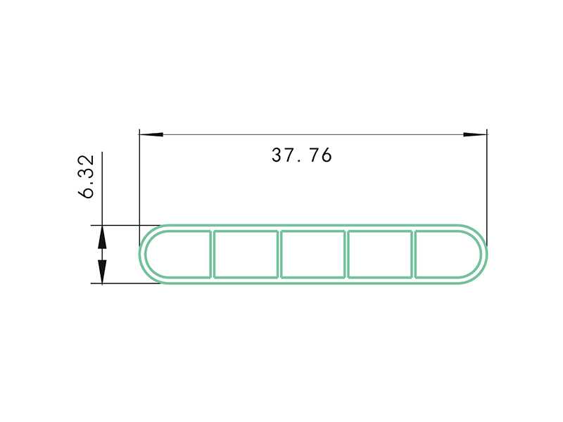 grate bar LAF-015-PVC Fence Profiles and accessories