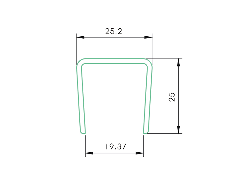 fastner LAF-001-PVC Fence Profiles and accessories