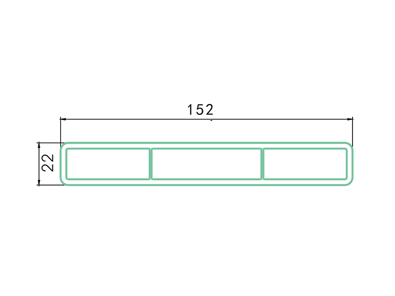 panel LAF-003-PVC Fence Profiles and accessories