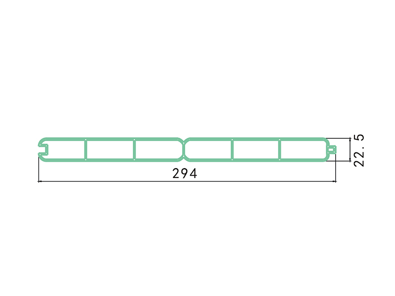 panel LAF-005-PVC Fence Profiles and accessories