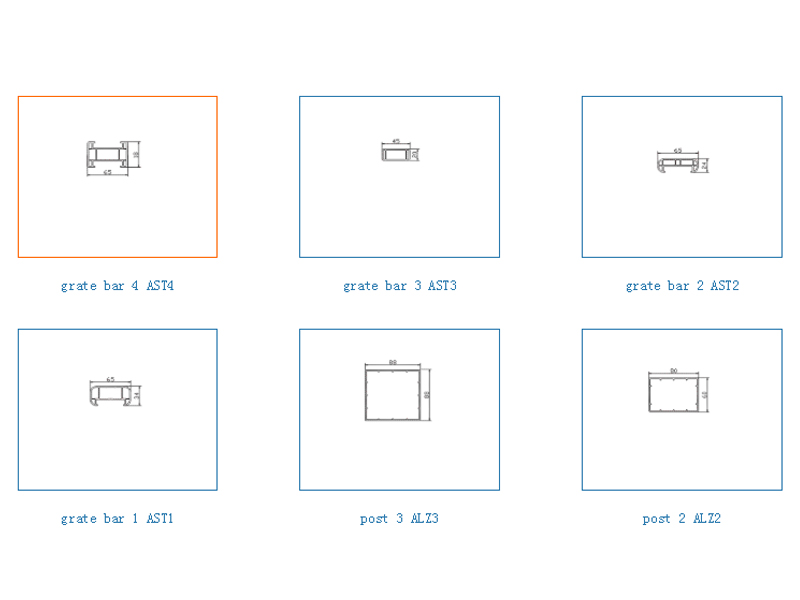 Fence profile-PVC Fence Profiles and accessories