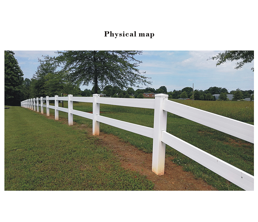 PVC guardrail features